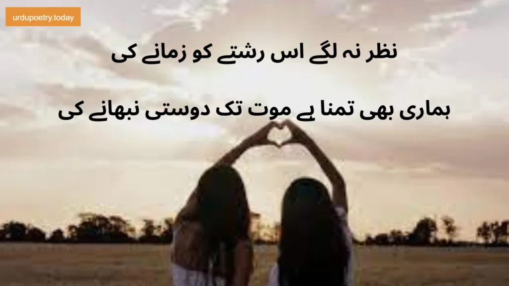 Friendship Poetry In Urdu