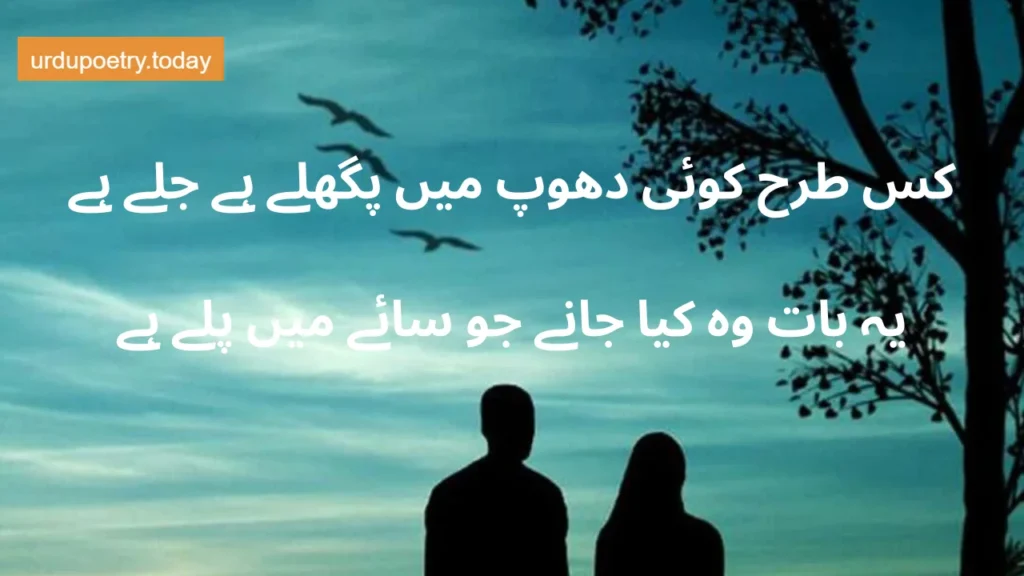 Sad Urdu Poetry